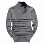 polo pulls homme pour raye demi zip manches longues pas cher yyy